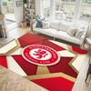 Middlesbrough FC Design Crystal Velvet Carpet Cozy Non?Slip Printed Rug For Bedroom Living Room Entrance
