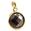 Les Trésors De Lily [C4747] - Позолоченный кулон «Линда», черный