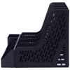 Deli 78981 4-Compartment Desktop File Organizer with Pen Holder