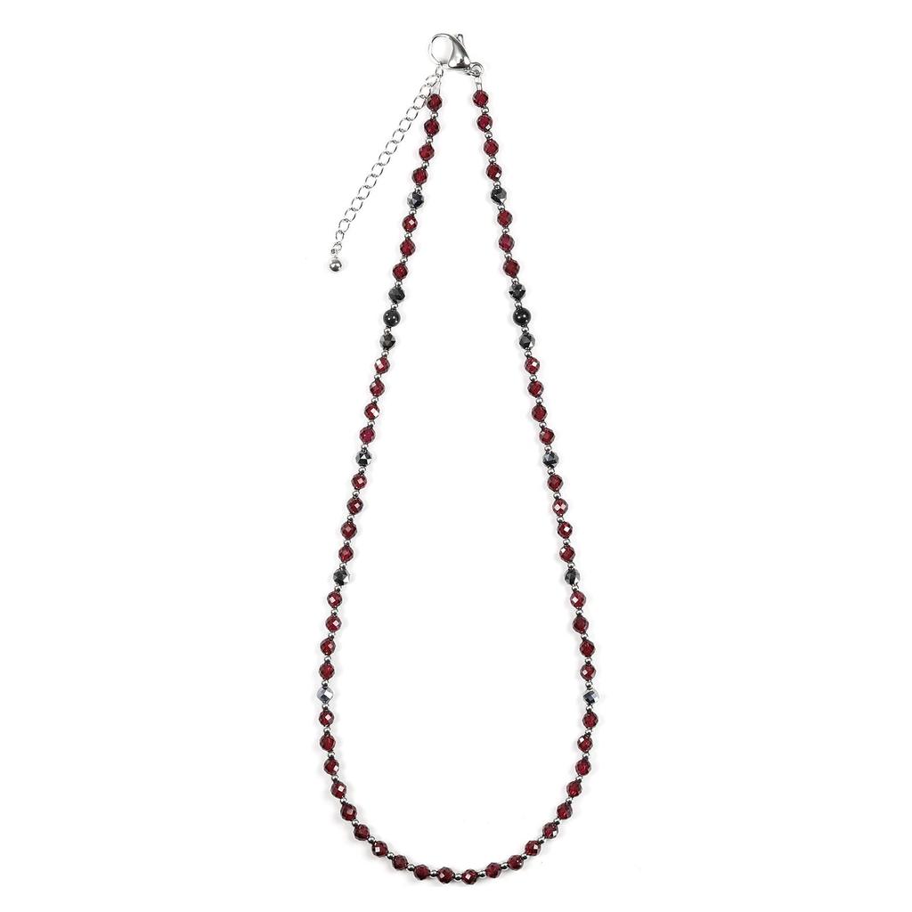 Размер Gauss S Приблизительно от 45 см до 50 см Магнитное ожерелье Управляемое медицинское оборудование Красный гранат Dr.. (Доктор Гаусс) <SHINKU/Crimson>