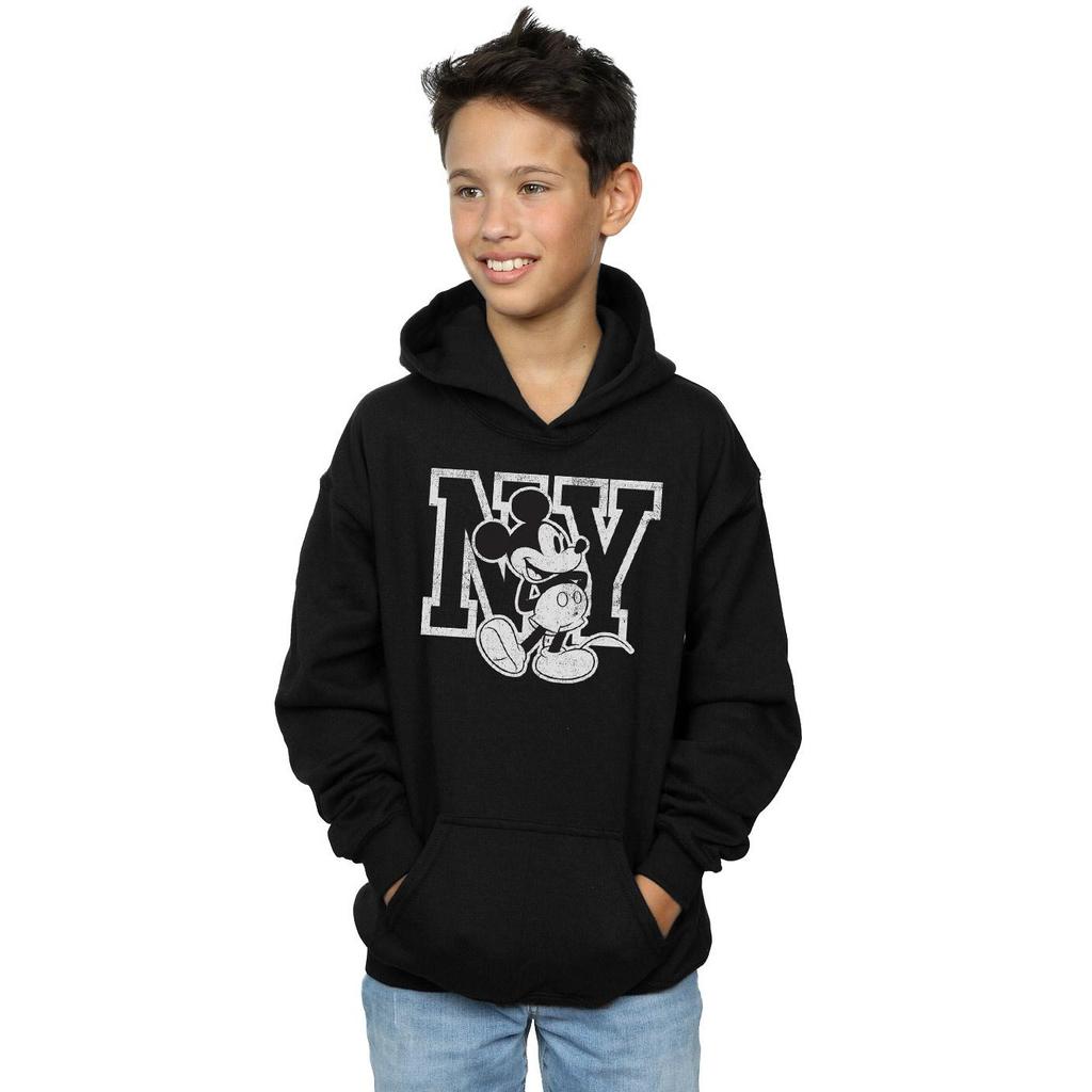 Disney Boys Mickey Mouse NY Kicking Hoodie