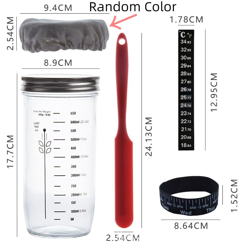 Жаростойкий набор банок для закваски, многоразовые банки для заквасочной культуры, сухофрукты