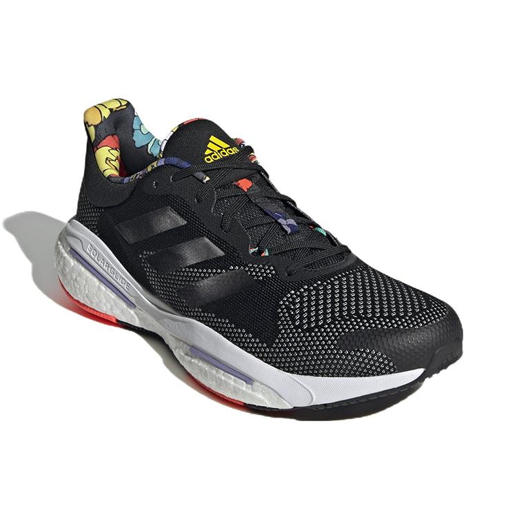 adidas Solarglide 5 Черный Солнечный Красный Фиолетовый GX5471
