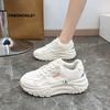 Ins корейская версия кроссовок на платформе для пап 2024 года, новая уличная обувь для бега, спортивная обувь для студентов, повседневная обувь для женщин YDY44