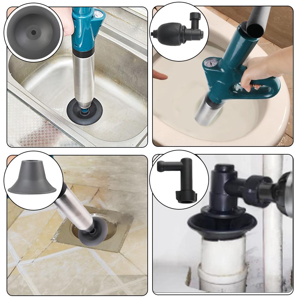 For Bath Toilets Bathroom Kitchen Dredge Clog Remover Dredge Clog Remover Sewer Pipe Unblocker