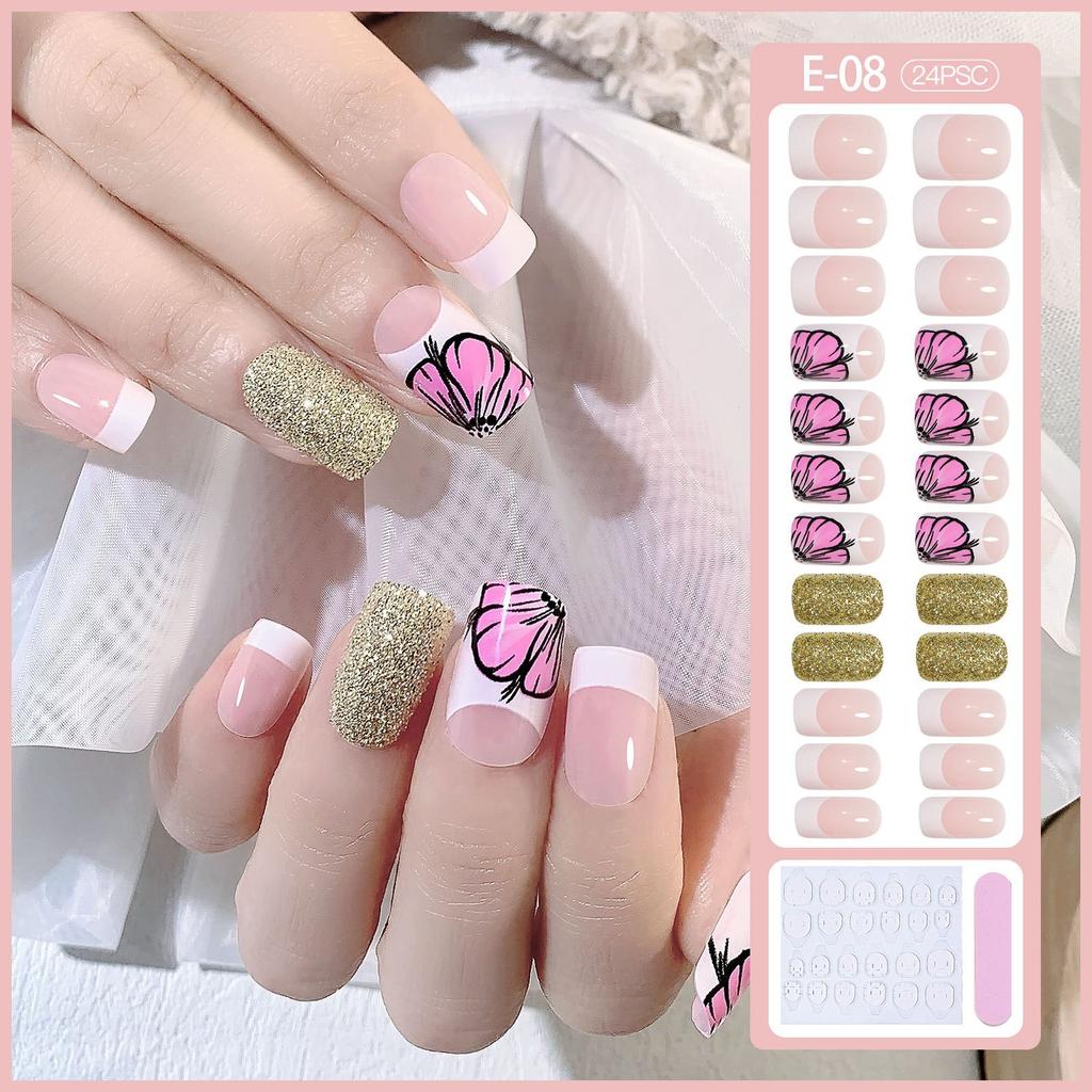 Fake Nail Patches Wearing Nails Finished Nail Patches Nail Patches Disassembly Nail Patches for Women To Take Off Nail Patches