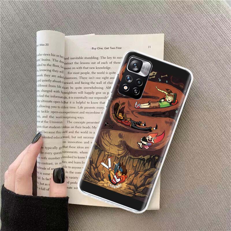 Чехол для телефона L-Lumberjanes для Redmi Note 13 12 Pro Plus 14 15 Pro 5G 11 11T 11E 11S 10 Pro 10S 9 9S Чехол Cell Clear TPU Capa Cas