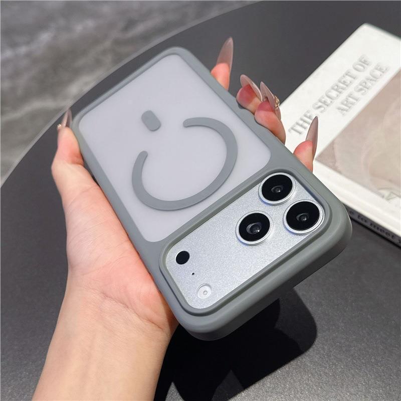 Матовый магнитный противоударный чехол для iPhone 17 Pro Max