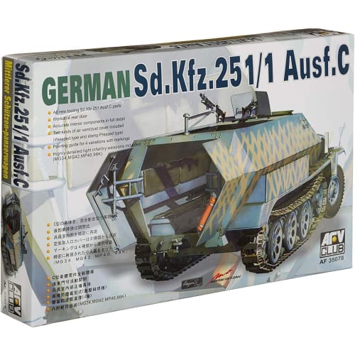 AFV Club 1/35 Sd.kfz.251/1 Ausf.C Plastic Model
