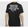 Nike Мужская футболка с короткими рукавами и принтом Dri-FIT Dunk Basketball, черные CD1287-010