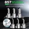 RELIFE 857 Series Hot Air Gun Nozzle 45 Degree Oblique Stainless Steel Curved Nozzle