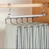 Folding Trouser Hanger Rotatable Clothes Hanger Racks New Drying Clothes Rack  Home