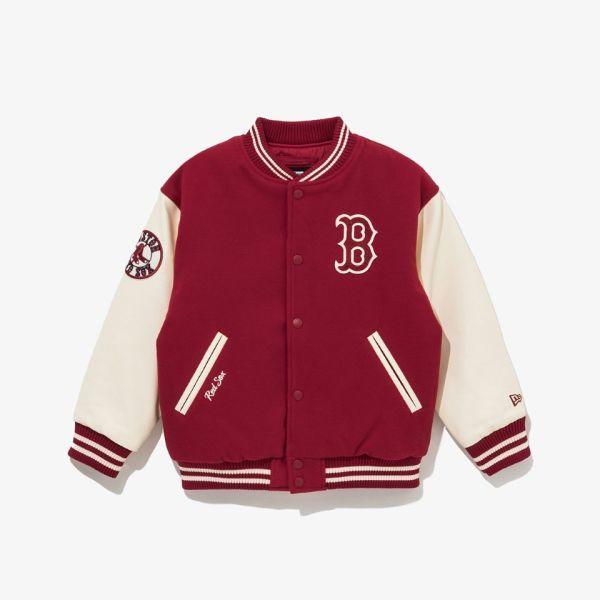 Детская куртка-бомбер New Era Mlb Boston Red Socks Красная 14856281