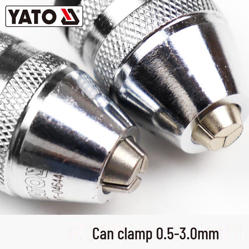 YATO Hex Shank 3-Jaw Quick Connect Twist Drill Conversion Chuck.