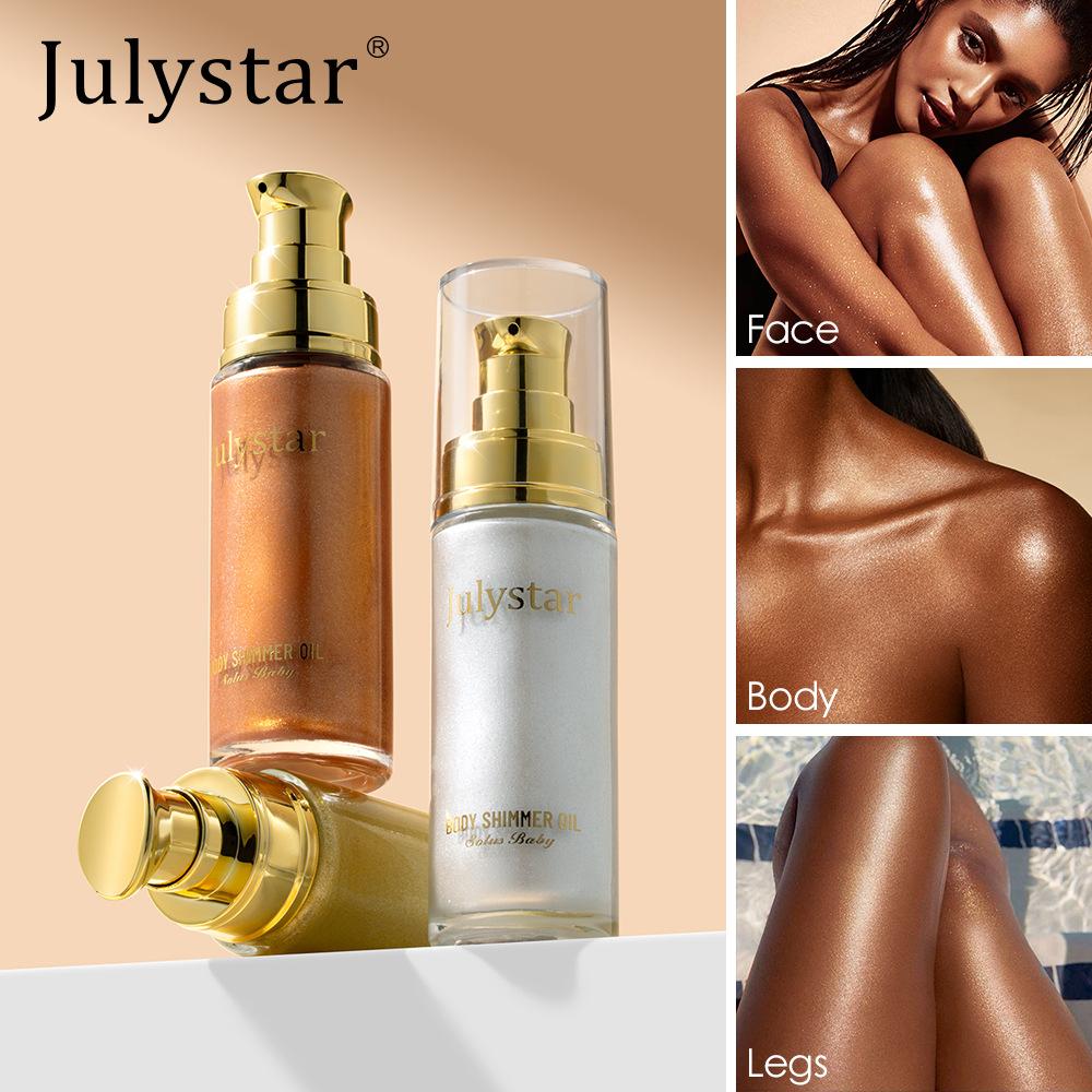 Уход за телом Масло для сияния Glowmotions Glow Body Oil 30 мл Увлажняющее Смягчающее Бразильское Сияние Бронзовое Нежирное Нелипкое для Тела
