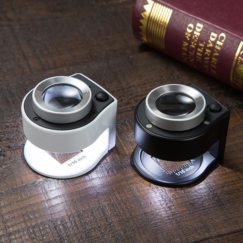 Magnifying Glass Lens Handheld Jewelry Identification Tools Magnifier Loupe Optical Instrument