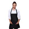 Womens/Ladies Short Pocket Bib Apron