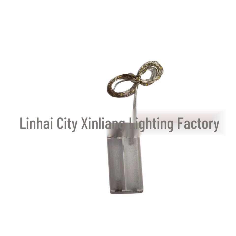 Светодиодные гирлянды из медной проволоки - Декоративные огни на батарейках для Рождества, воздушных шаров и шаров Бобо