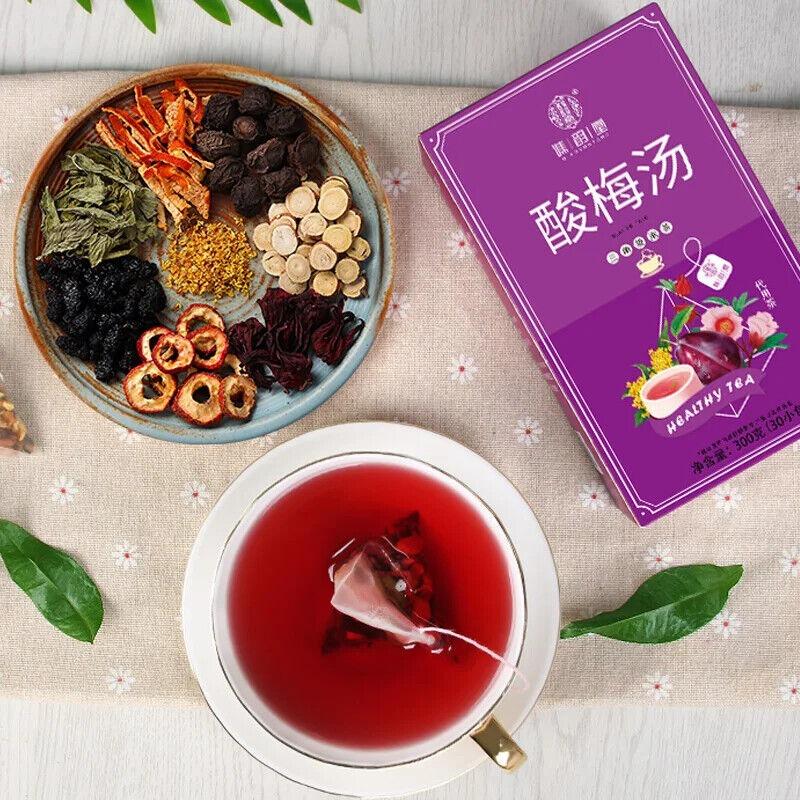 Sour Plum Soup Healthy Herb Tea Bag 300g/30 Bags