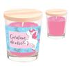 [A0700] - Scented Candle 'Licorne My Unicorn' Dream Creature (vanilla) - 92x70mm