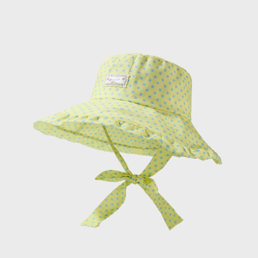 Ribbon Summer Sun Hat Lace Sunshade Hat Portable Women Fisherman Hat Ladies