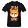 Футболка с изображением криптовалюты Shiba Inu Token Crypto Shib Army Hodler Coin, забавная футболка, мужская одежда, свободные топы унисекс