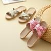 FL Four Seasons Women's Linen Deodorant Anti-slip Indoor/Outdoor Silent Slippers