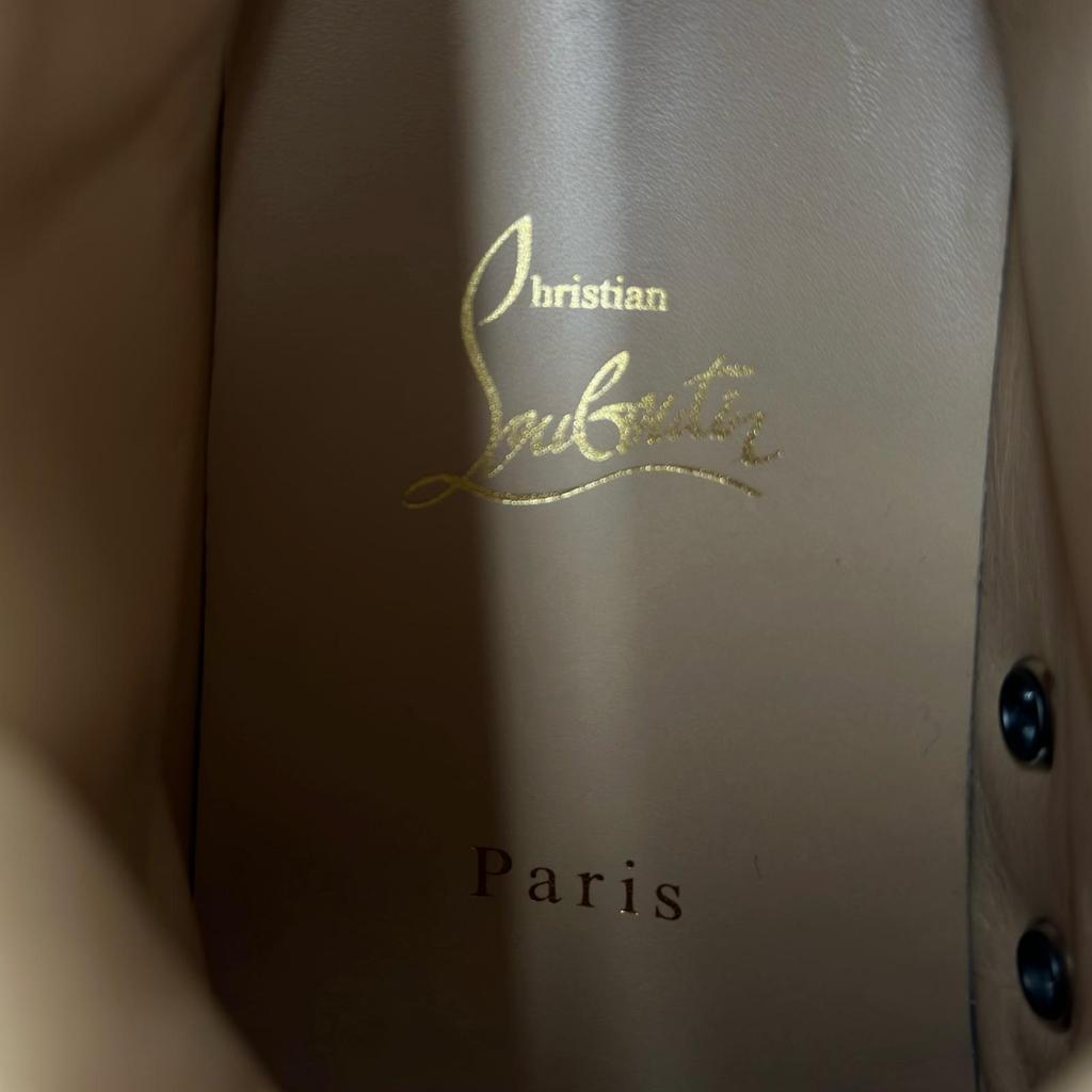 Christian Louboutin (39,5) Женские Louis Orlato Черные Оригинальные