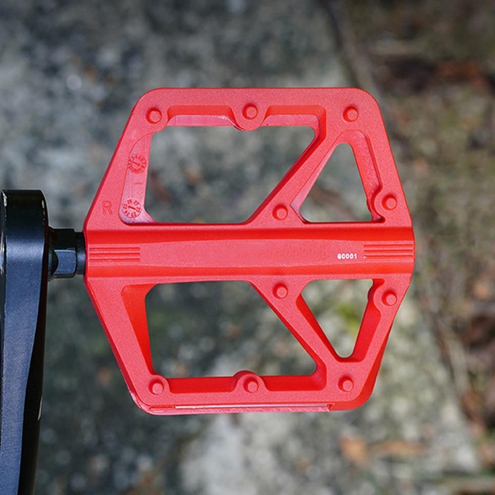 Nylon Fiber Body Bicycle Pedals Boron Steel Spindle Bike Platform Pedals Bike Maintenance