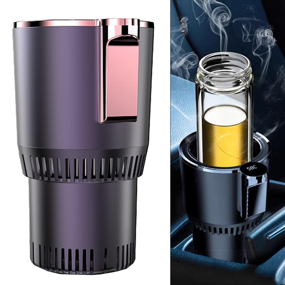 36 Вт автомобильный 2-в-1 горячая и холодная алюминиевая сплавная чашка 12 В быстрое охлаждение/нагрев умный холодильник автомобильные аксессуары держатель для интерьера