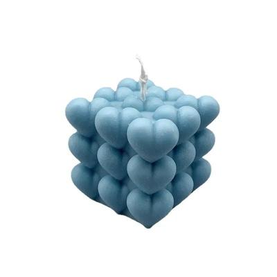 Ручная работа, креативная форма для свечей в форме магического шара в форме сердца, силиконовая форма для изготовления свечей в форме соты, шоколадное мыло, смоляная форма