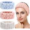 Spa Headbands for Washing Face or Facial, Set of 2 Skincare Headbands, Terry Cloth Headband Wash Combo ,Hairband
