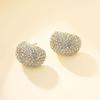 Diamond Peas Earrings Niche Design Light Luxury High-End Earrings For Woman