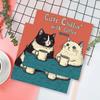 2026 Cats Chillin with Coffe Wall Calendar Hangable Family Schedule Planner Organizer Calendar for Bedroom Home Office Decor
