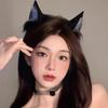 Plush Lolita Cat Ear Headband Hair Accessories for Halloween