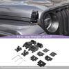 Engine Hood Latches Locking Hood Catch Kit Metal Hood Locks Compatible With Jeep Wrangler JK JL JT