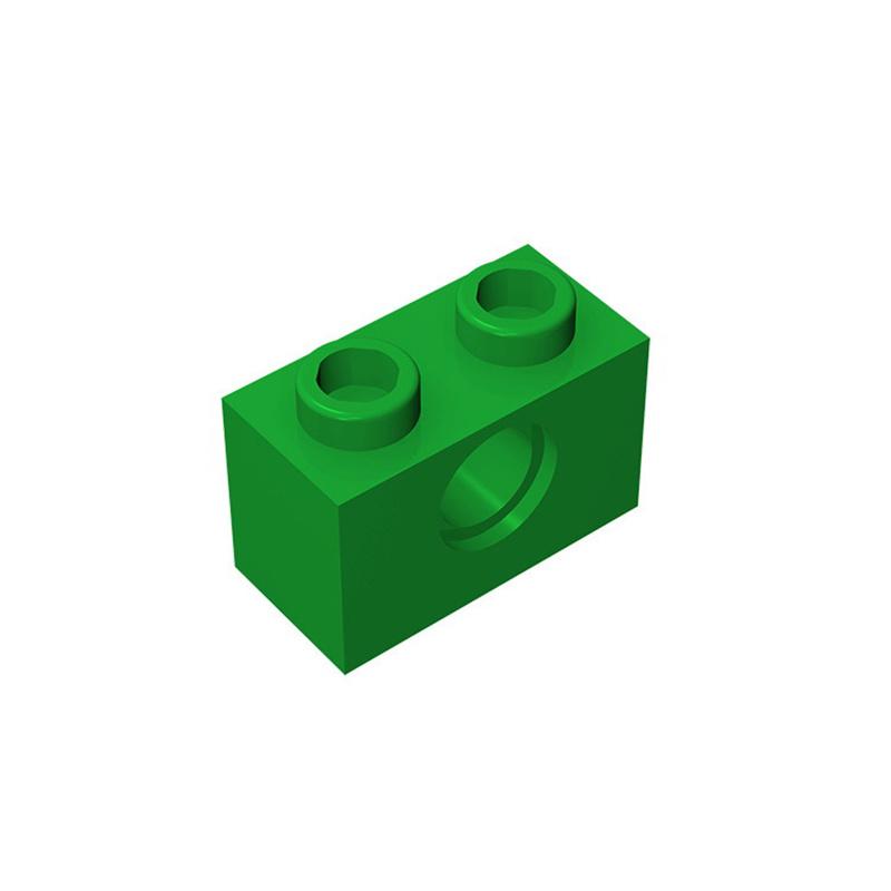 50pcs 3700 Brick 1 x 2 with Hole Bricks Collections Bulk Modular GBC Toys For Technical MOC DIY Building Blocks Compatible