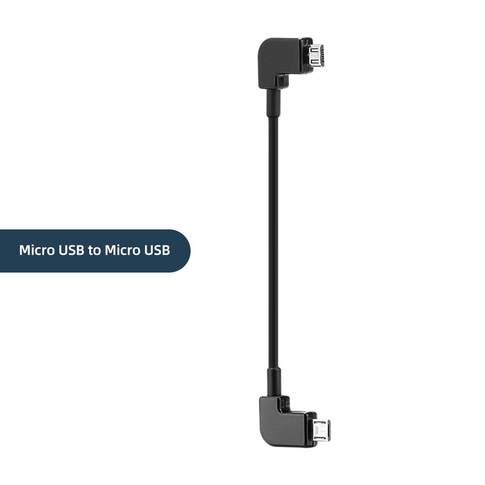 FONKEN Кабель для передачи данных пульта дистанционного управления дроном 30 см для DJI mavic/Air2/2S/Mavic 3/Mini 2 iOS Type C, разъем адаптера Micro USB