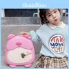 Bear Backpack Cartoon Kidss Hard Shell Schoolbag Fashionable Backpack Versatile