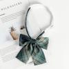 JK Bow Tie for Women, Japanese Uniform Shirt, College Style Student Plaid Tie, Men's Free Ribbon Accessories