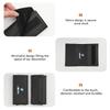 LRIMO1 2025 Hot Car Door Inner Handle Protective Leather Anti-Wear Sleeve Decor For BMW E46 E90 E60 F10 E39 F30 E36 E87 E90 E30 E53 F31