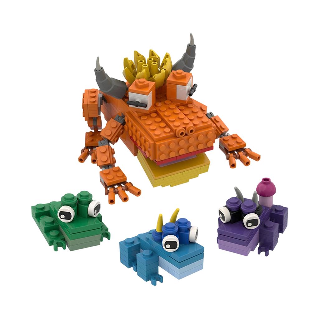 Anime Peripheral Trendy Building Block, Children's Puzzle Puzzle Puzzle Building Model Toys