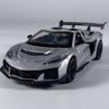 1:32 Chevrolet Corvette C8 Zr1X Track Enhanced Version Суперкар Сплав Металл Литье под Давлением Модель Автомобиля Симуляция Миниатюра Праздничные Подарки