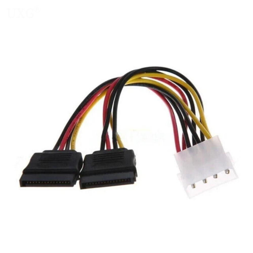 Разветвитель питания Y-кабель Удлинитель питания Molex to SATA Female Cable Adapter