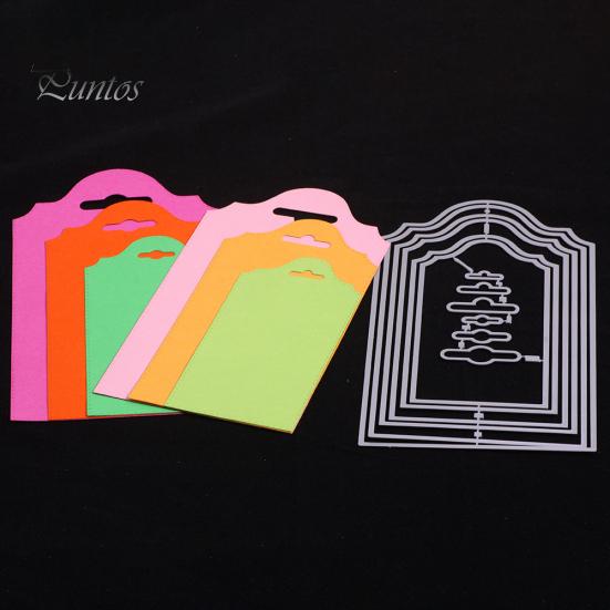 Hollow Frame Embossing Cutting Die Craft Stencil DIY Cards Scrapbook Mold Decor