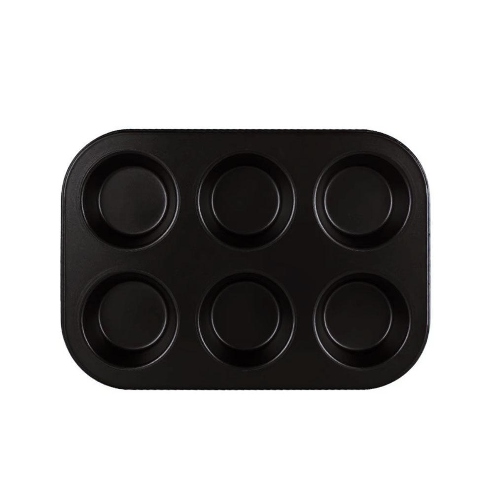 2Pcs 4/6 Cups Muffin Baking Pan Non-Stick Cake Mold Eco-Friendly Mini Cupcake Pan Pastry Making