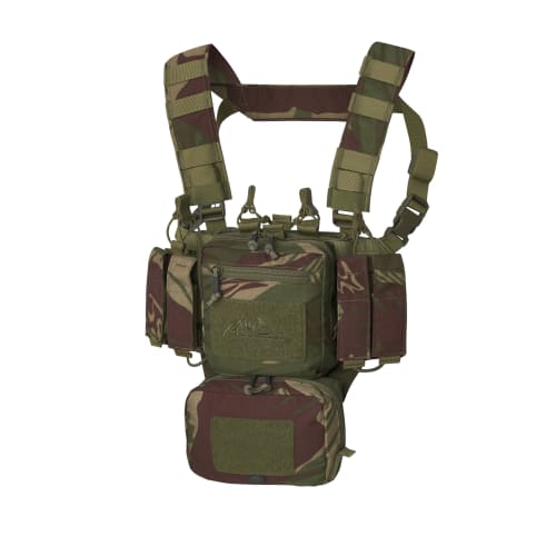 HELIKON-TEX Range Line Training Mini Rig, Rhodesian Camo, One Size, Chest Harness.