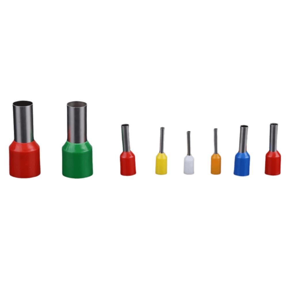 2120PCS 22AWG-5AWG Wire Crimp Connector Plastic Storage Box Copper Wire Insulated End Terminal Insulated Cord