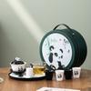 Creative Cute Panda Souvenir Souvenir Portable Travel Tea Set Kuaike Cup Business Company Gift