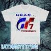 Новая мужская футболка с логотипом Gran Turismo 7, смешные размеры от S до 5XL